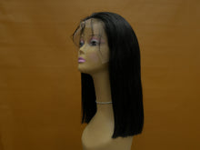Load image into Gallery viewer, Natural Straight Bob Lace Front Wig
