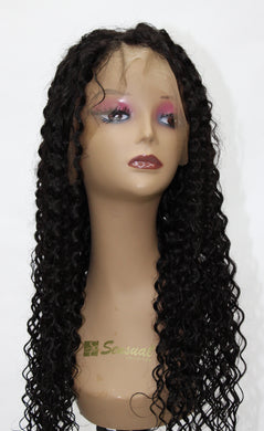 Natural Water Wave 13x6 Lace Front Wig