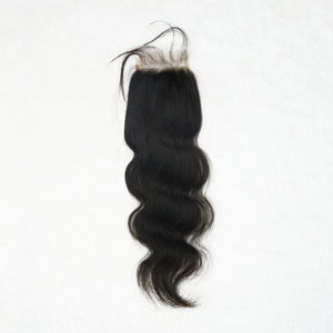 Luxury Natural Body Wave Closure