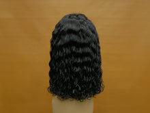 Load image into Gallery viewer, Natural Deep Wave Bob Lace Front Wig