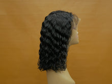 Load image into Gallery viewer, Natural Deep Wave Bob Lace Front Wig