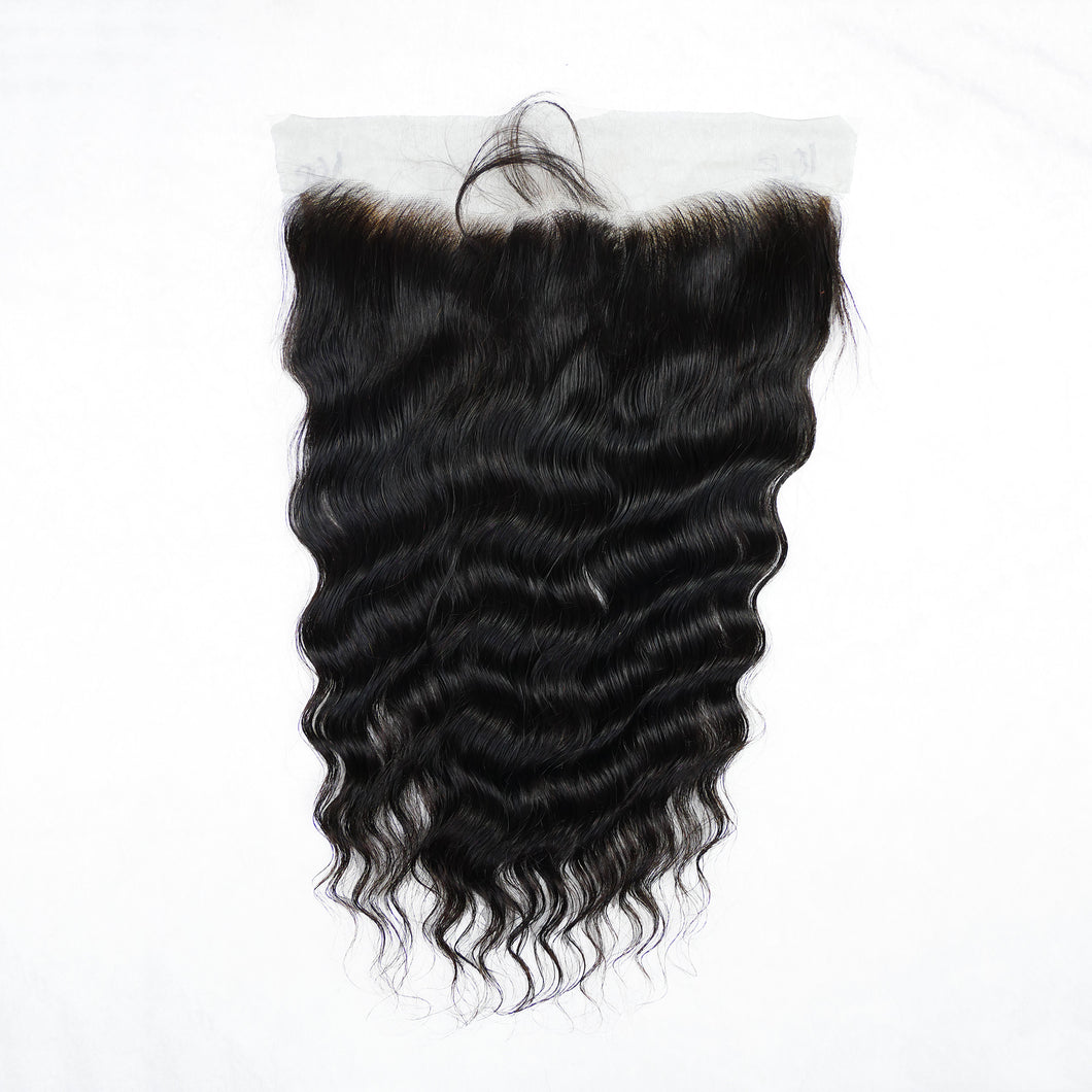 Luxury Malaysian Loose Wave Natural Frontal